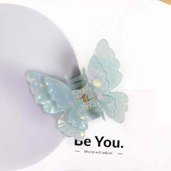 Korean Fashion Acetic Acid Clip Retro Personality Double Butterfly Hair Claw Luxury Acetate Hair Accessories