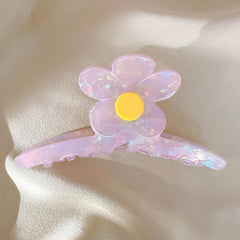 Luxury Flower Large Hair Ornament Jewelry Accessory for Women Girls Fine Cellulose Acetate Hair Claw