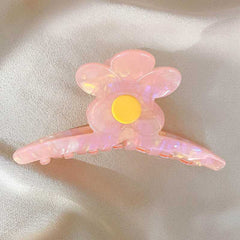 Luxury Flower Large Hair Ornament Jewelry Accessory for Women Girls Fine Cellulose Acetate Hair Claw