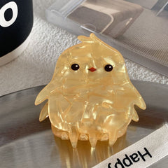 Cute animal claw clip New little yellow chicken shark clip acrylic cute rabbit hair clip Simple hair accessories new