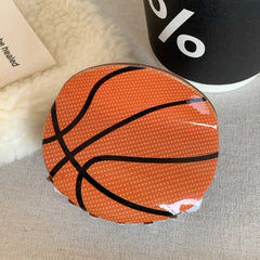 Simulation basketball football acrylic claw large back head hair claw fashion shark clip accessories