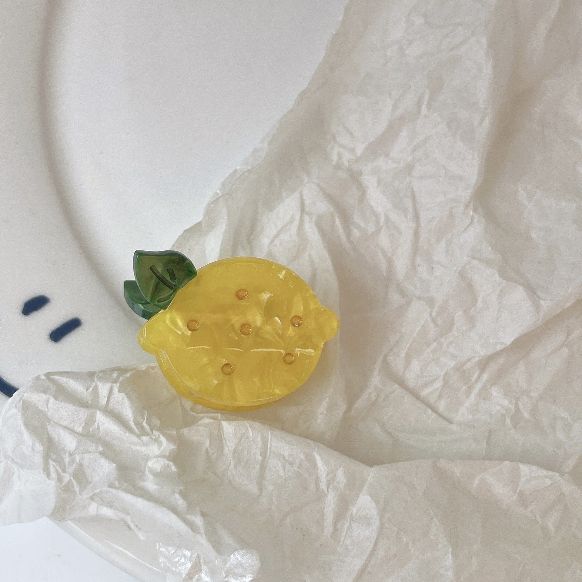 Cartoon Fruit Small Claw Clip Strawberry Lemon Cherry Hair Accessory