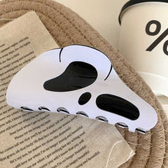 Halloween funny skull hair clip women's hair claw clip design shark clip acetate hair clip