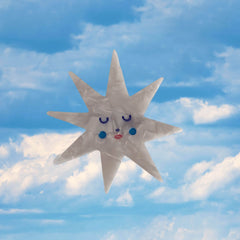 Fun acetic acid hair clip Duck Beak clip Cute funny planet mushroom accessories side clip barrette