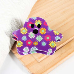 Halloween hair clip back head hair clip 2023 new style Flower Ghost Hair Claw Clip Accessories