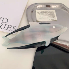 Dolphin dovetail clip high-grade acetic acid hair clip disc hair clip new summer