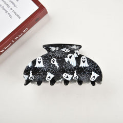 New Halloween pumpkin Ghost clip back of head Hairpin Shark clip Spider clip hair claw accessories