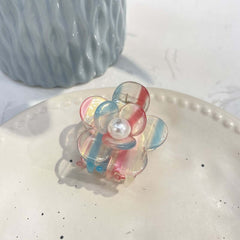 New Flower Acetic Acid Claw Pearl Hairpin Light Luxury Accessory