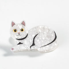 New Cute Cat Shark Clip Small PVC Hair Claw Accessories