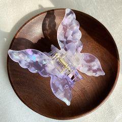 Small Hair Claw Clip Acetate Butterfly Hair Clip Claw Colorful Korean Hair Claw Clips for Girl