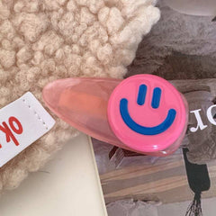 Cute smiling face hair clip Coffee sweet duck beak clip bangs clip Broken hair Duckling clip side clip autumn/winter new barrette