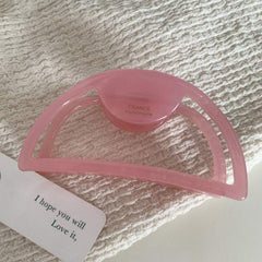 National acetate clip ins Wind Gold Standard temperament hair claw powder chocolate large claw clip round hair shark clip