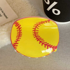 Simulation basketball football acrylic claw large back head hair claw fashion shark clip accessories