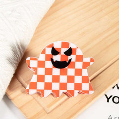 Halloween hair clip back head hair clip 2023 new style Flower Ghost Hair Claw Clip Accessories