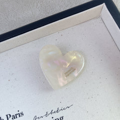 Autumn Winter Love Leopard Acetic Acid Side Clip Girl Accessories