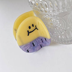 Cartoon fruit and vegetable series claw clip apple carrot lemon acetic acid hairpin personality funny shark clip hair accessories