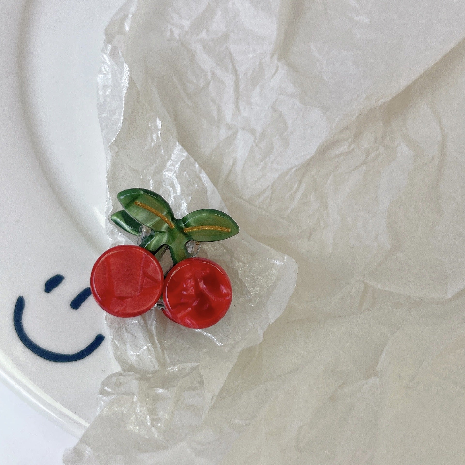 Cartoon Fruit Small Claw Clip Strawberry Lemon Cherry Hair Accessory