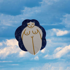 Fun acetic acid hair clip Duck Beak clip Cute funny planet mushroom accessories side clip barrette