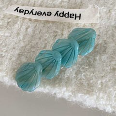 Small fashion acetic acid hair clip duck beak clip shell edge clip girl bangs high fashion hair clip hair accessories