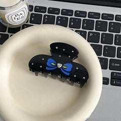 Fashion Delicate Acetate butterfly acetic acid clip back head clip temperament arc shark clip