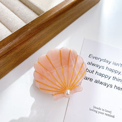 Korean Shell Pearl Acetic Acid Small Hair Clip Accessories