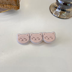 New Korean cute animal duck beak clip kitten side clip Kitten fringe hairpin cartoon cat clip