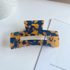 Korean fashion hairpin acetic acid plate tortoisesbill leopard clip simple medium size female hairpin shark clip