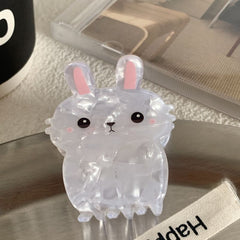 Cute animal claw clip New little yellow chicken shark clip acrylic cute rabbit hair clip Simple hair accessories new