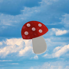 Fun acetic acid hair clip Duck Beak clip Cute funny planet mushroom accessories side clip barrette