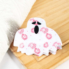 Halloween hair clip back head hair clip 2023 new style Flower Ghost Hair Claw Clip Accessories