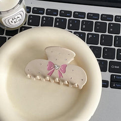 Fashion Delicate Acetate butterfly acetic acid clip back head clip temperament arc shark clip