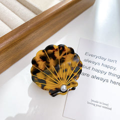 Korean Shell Pearl Acetic Acid Small Hair Clip Accessories