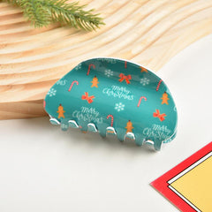 Christmas hair clip Small Semicircle Acrylic hair clip 2023 new style accessories