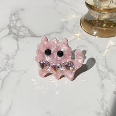 New acetic acid hair clip Cute Kitty duck beak clip love side clip bangs hair clip accessories