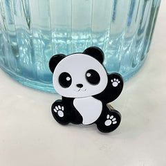 New acetate hair clip Panda cute hair clip Cartoon side clip cute panda hair clip