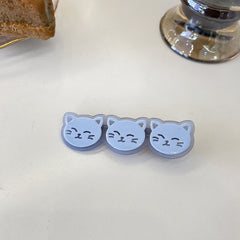 New Korean cute animal duck beak clip kitten side clip Kitten fringe hairpin cartoon cat clip