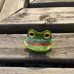 New frog acetate hairpin Cute frog hairpin cartoon claw clip personality hair claw Creative hair accessories