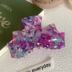 Acrylic bow shark clip claw clip Temperament clip head bun hair accessories hairpin new