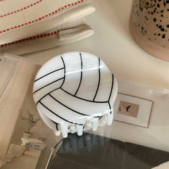 New basketball clip Football clip tennis hair clip volleyball hair accessories personality sports hair claw accessories