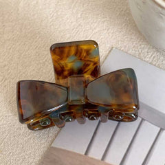Korean new ins bow small claw clip simple small hair clip bangs shark clip acetic acid princess clip