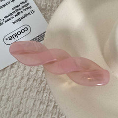 Korean clip France vintage twist temperament female side clip ponytail clip duck beak clip