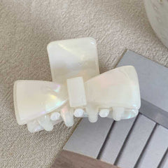 Korean new ins bow small claw clip simple small hair clip bangs shark clip acetic acid princess clip