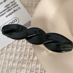 Korean clip France vintage twist temperament female side clip ponytail clip duck beak clip