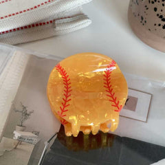 New basketball clip Football clip tennis hair clip volleyball hair accessories personality sports hair claw accessories