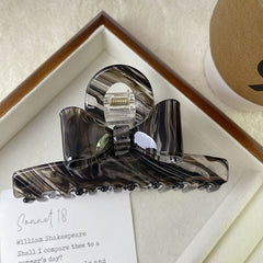 Korean acetate bow clip Elegant sweet hair clip disc hair Shark clip clip advanced sense women's hair accessories hair clip