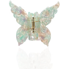 Hot Selling Hair Clamps Accessories Acetate Hair Claw Pastel Butterfly Hair Claws For Girl