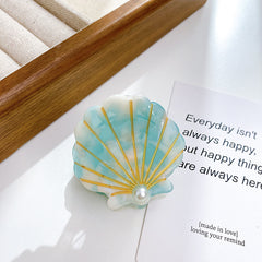 Korean Shell Pearl Acetic Acid Small Hair Clip Accessories