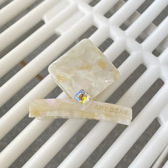 New acetic acid hair clip elegant rhinestone temperament claw clip acetate shark clip hair accessories