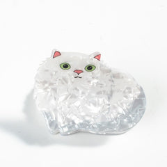 New Cute Cat Shark Clip Small PVC Hair Claw Accessories