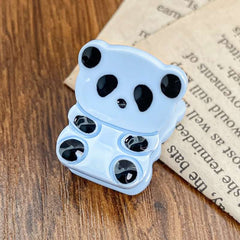 Cartoon Panda acetate hairpin temperament sweet hairpin side clip for children and girls hairpin braided hair accessories